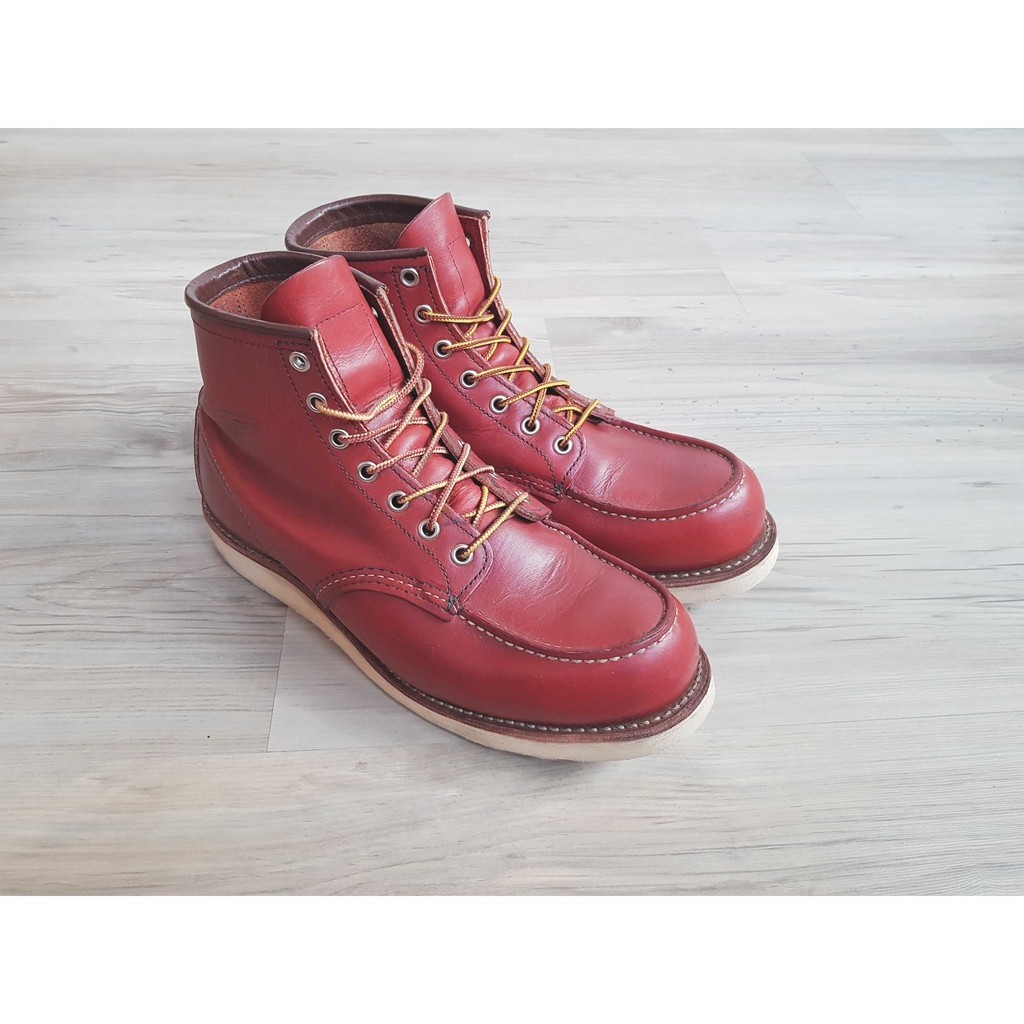 9.5D Red Wing 紅翼8875 Moc Toe 紅棕色日本鋼印版全牛皮經典工作靴