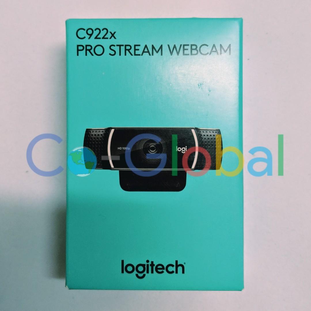 全新New Logitech C922x HD Pro 1080p Webcam for Streamers 