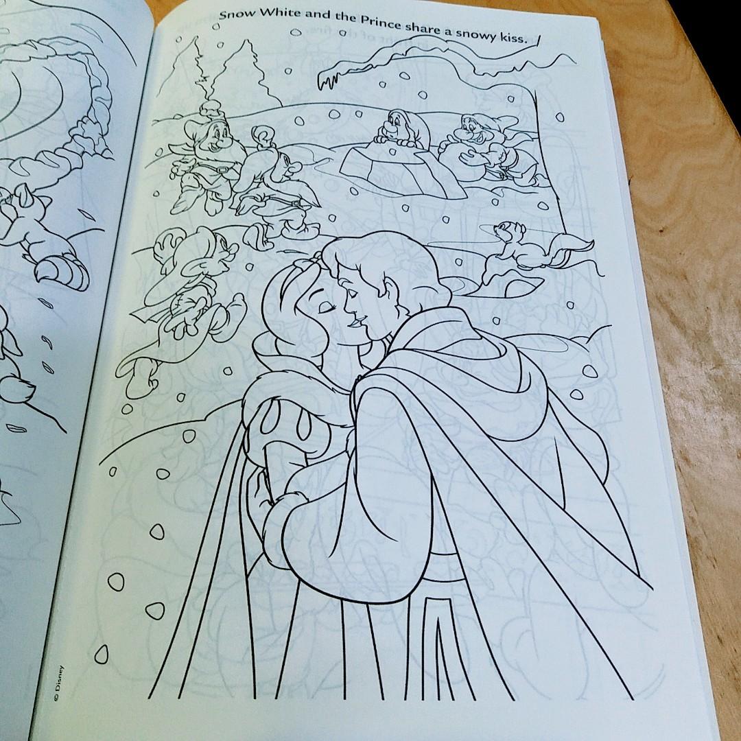 卡通/玩具/文具/童裝類: Disney Princess Coloring Book 迪士尼公主填色畫册, 興趣及遊戲, 玩具 & 遊戲類 ...
