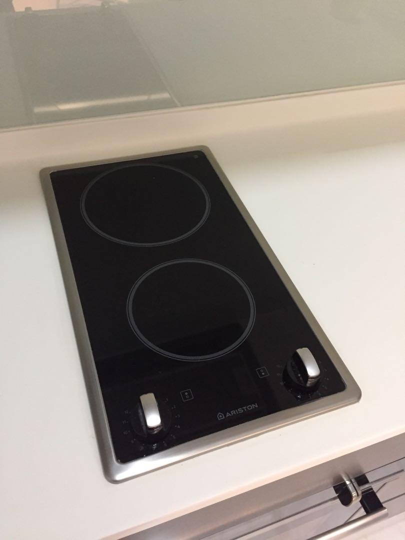 Ariston Ceramic Hob DK 2K (IX), TV & Home Appliances, Kitchen