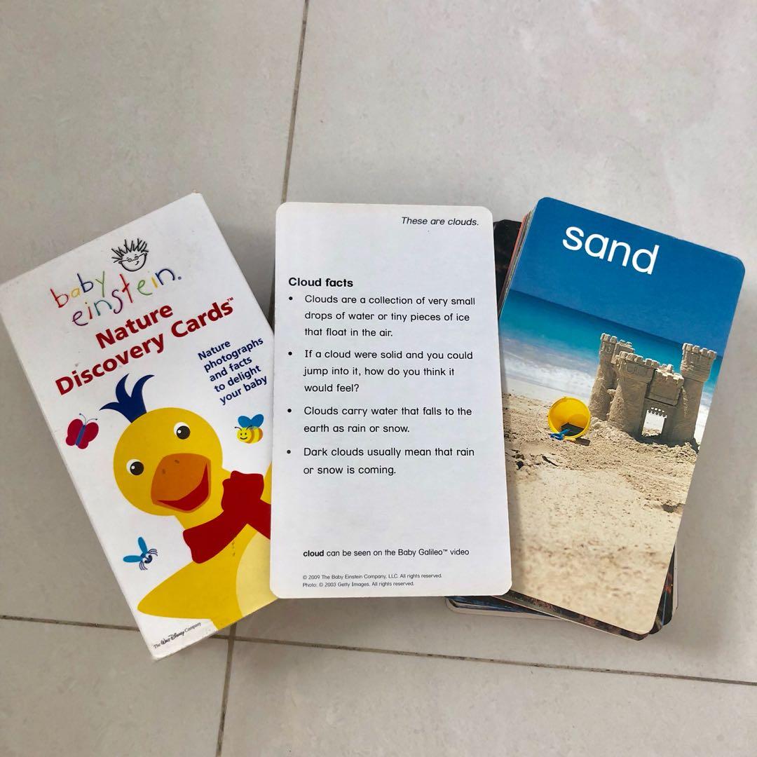 Baby Einstein Nature Discovery Cards Hobbies Toys Books Magazines Children S Books On Carousell