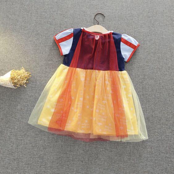 Baby Girl Dress baby dress disney frozen anna disney snow white (PO ...