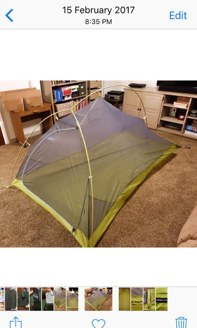 Big agnes fly creek UL2 platinum tent Sports Equipment Hiking Camping on Carousell