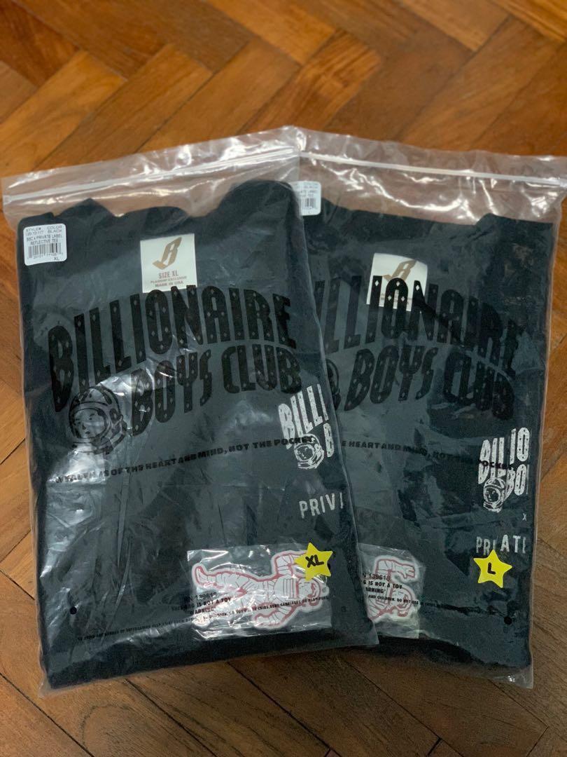 Billionaire Boys Club x Private Label Reflective Collab Tee, Luxury,  Apparel on Carousell