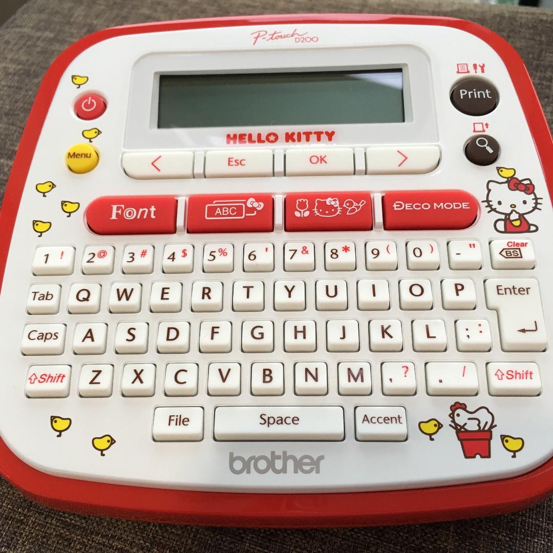 hello kitty label printer