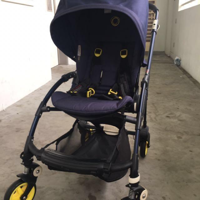 Bugaboo bee stroller limited edition neon Babies Kids Going Out Strollers on Carousell