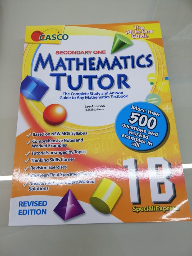 Casco Mathematics Tutor 1b Books Stationery Textbooks