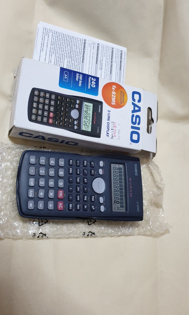 Casio Fx 82ms Calculator Computers Tech Printers Scanners Casio Fx 82ms Calculator Computers Tech Printers Scanners
