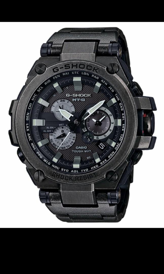 CASIO MTG S1000 BLACK EDITION BRAND NEW IN BOX WITH WARRANTY CARD AND SINGAPORE SET casio