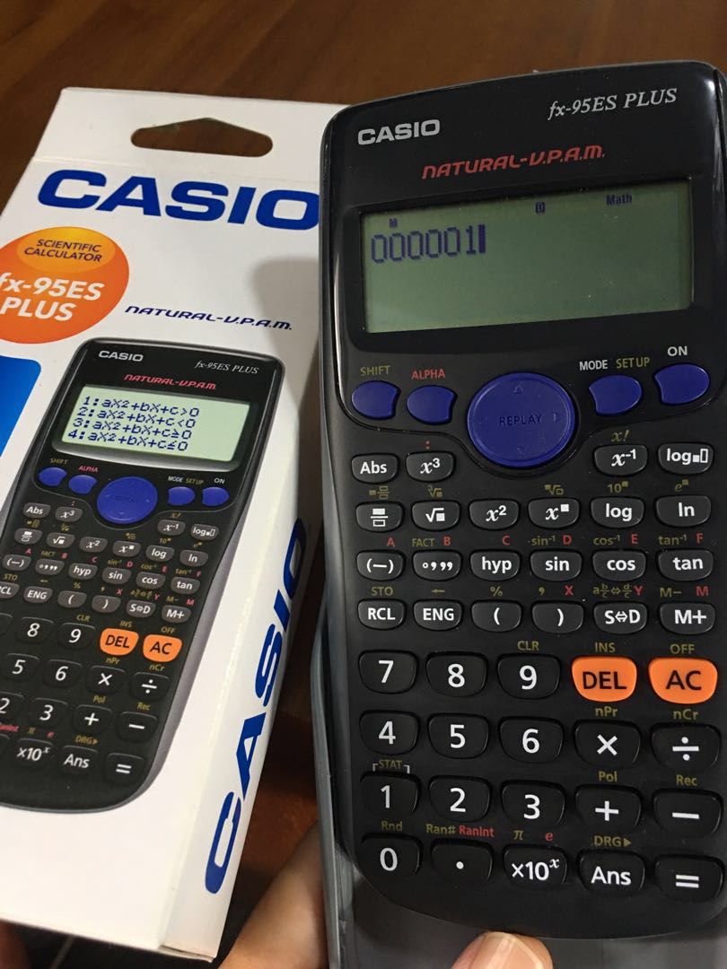 Casio Scientific Calculator fx 95ES PLUS Hobbies Toys Stationery Craft Stationery School Supplies on Carousell
