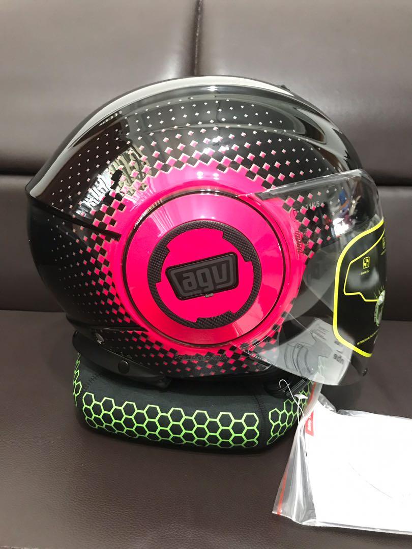 CLEARANCE AGV fluid equalizer fuchsia Motorcycles Motorcycle