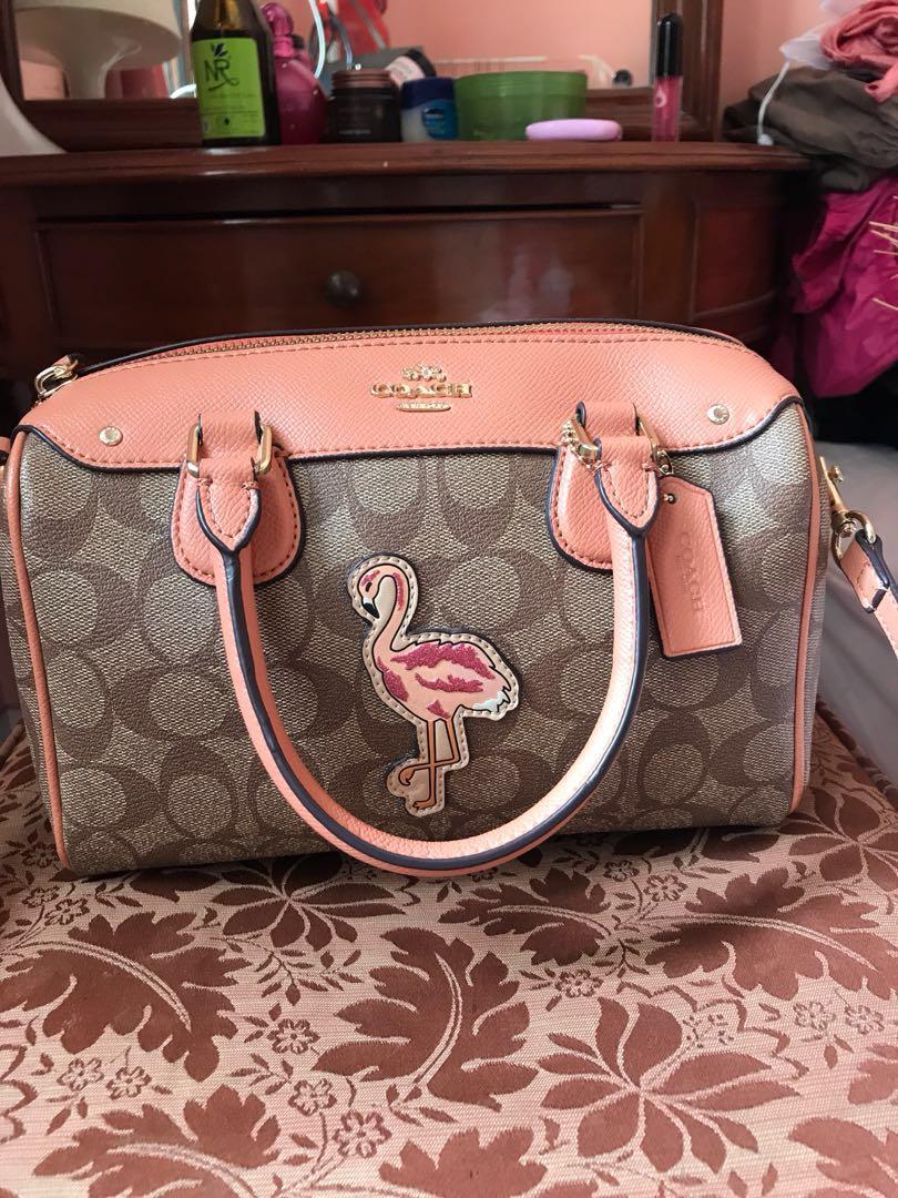 Coach Taylor Tote With Flamingo Print for Sale in Orlando, FL - OfferUp