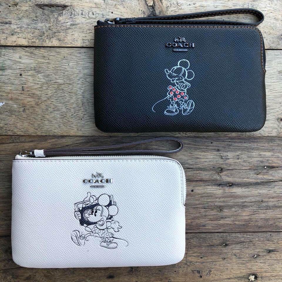 Mickey mouse coach wristlet shop
