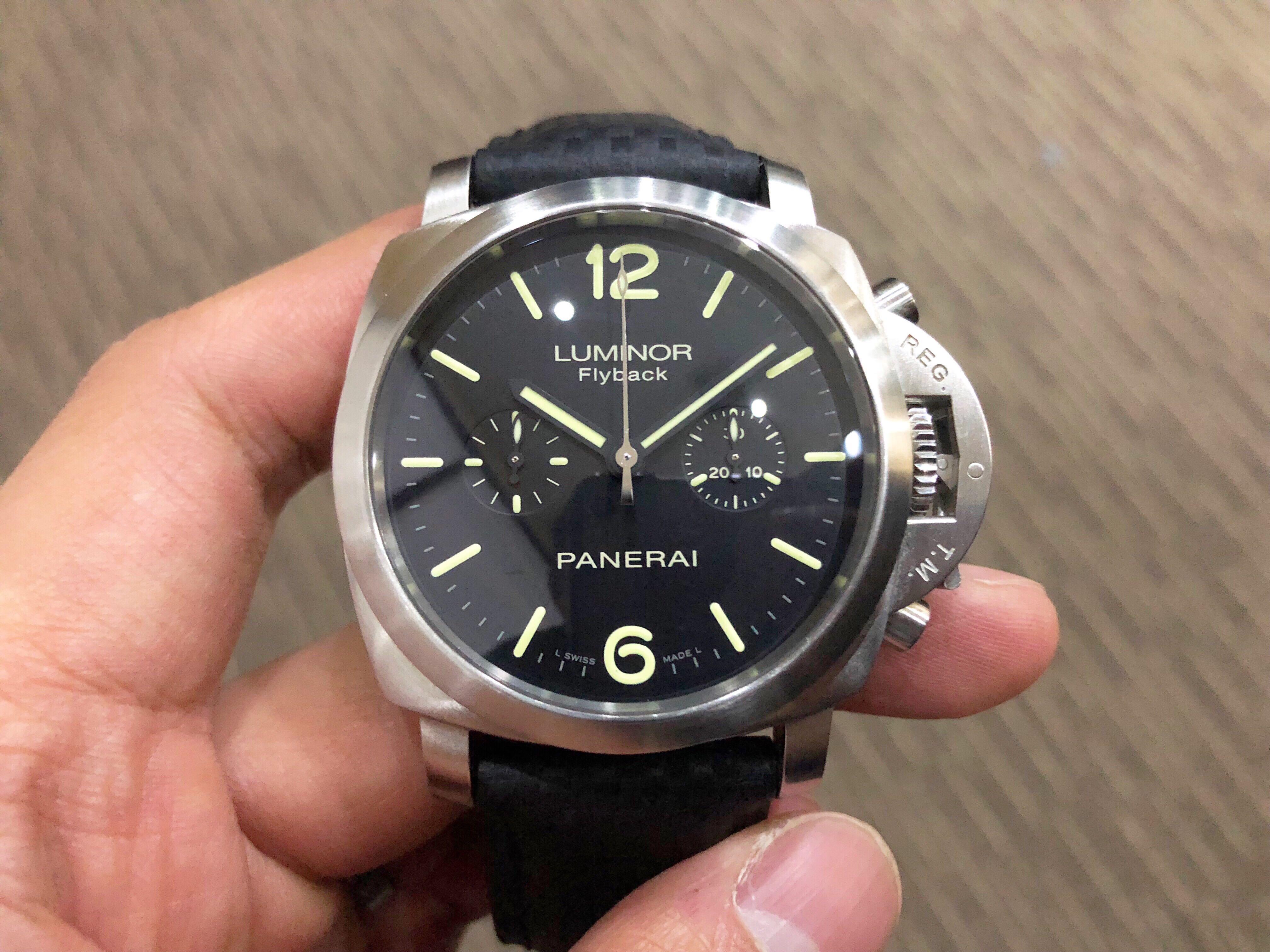 Complete Panerai Luminor Flyback Pam 361 Pam361 Luxury Watches