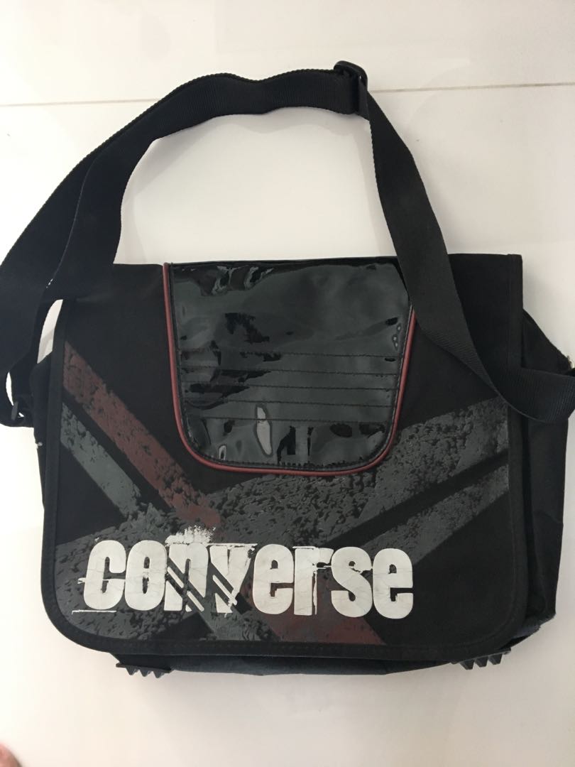 Converse messenger bag, Men's Fashion, Bags, Sling Bags on Carousell