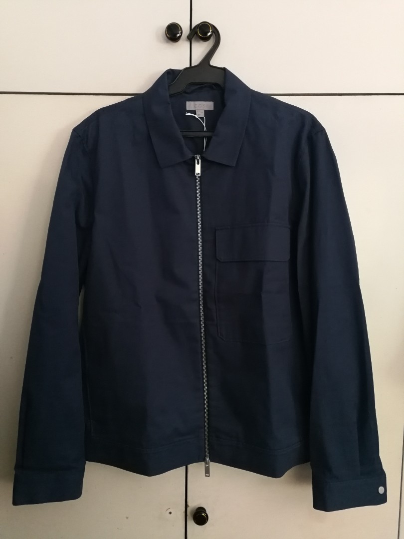 Cos navy outlet jacket