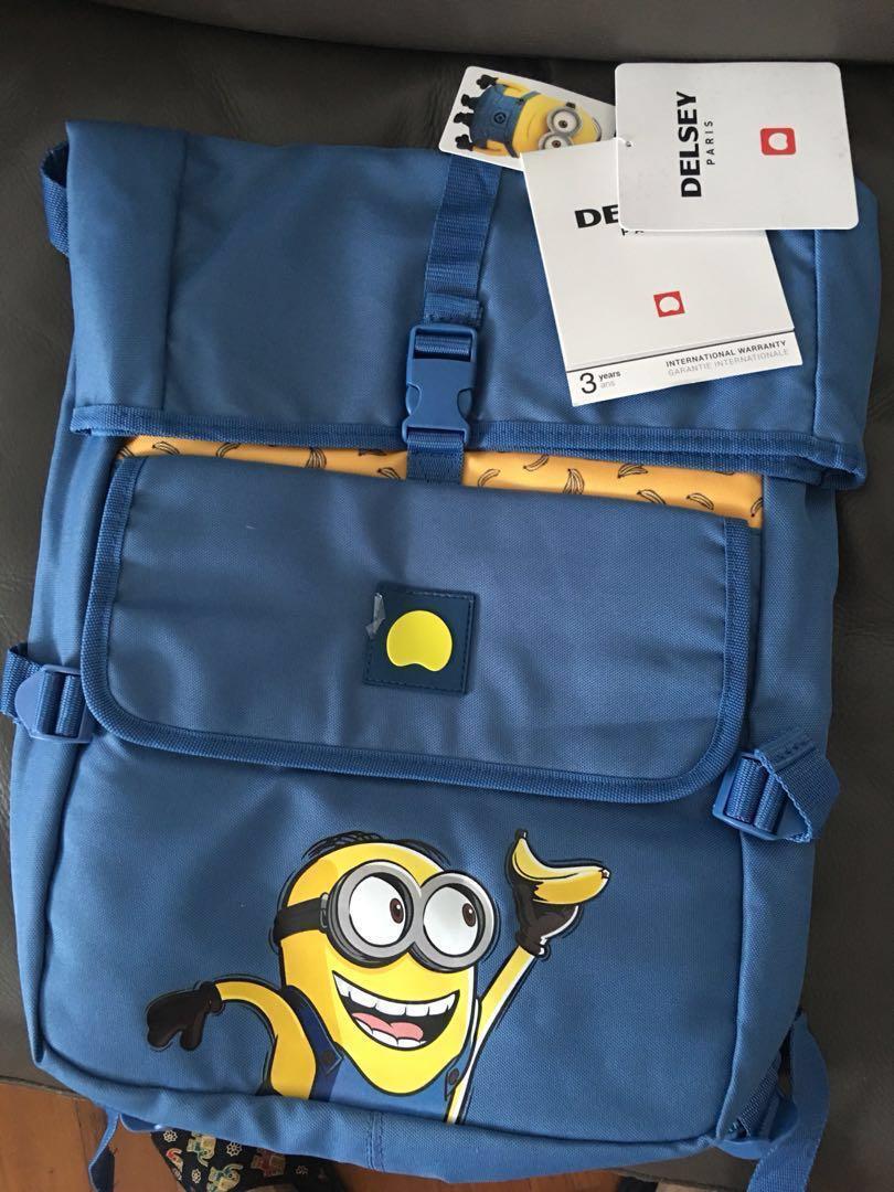 Delsey deals minion backpack