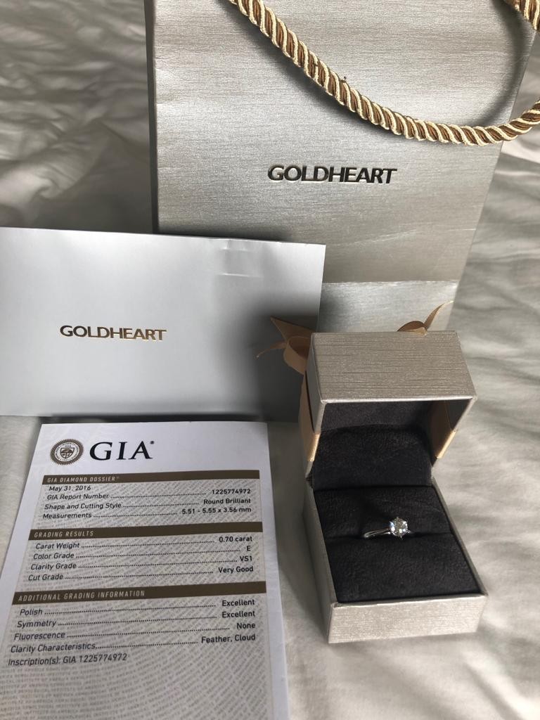 Goldheart discount diamond ring