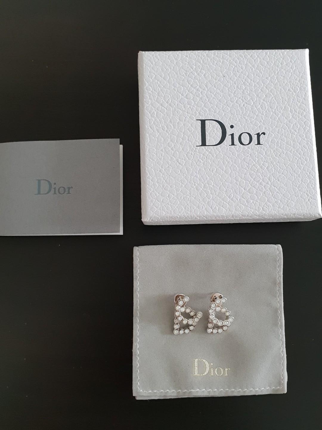 Authentic Dior WCJ stud earrings 