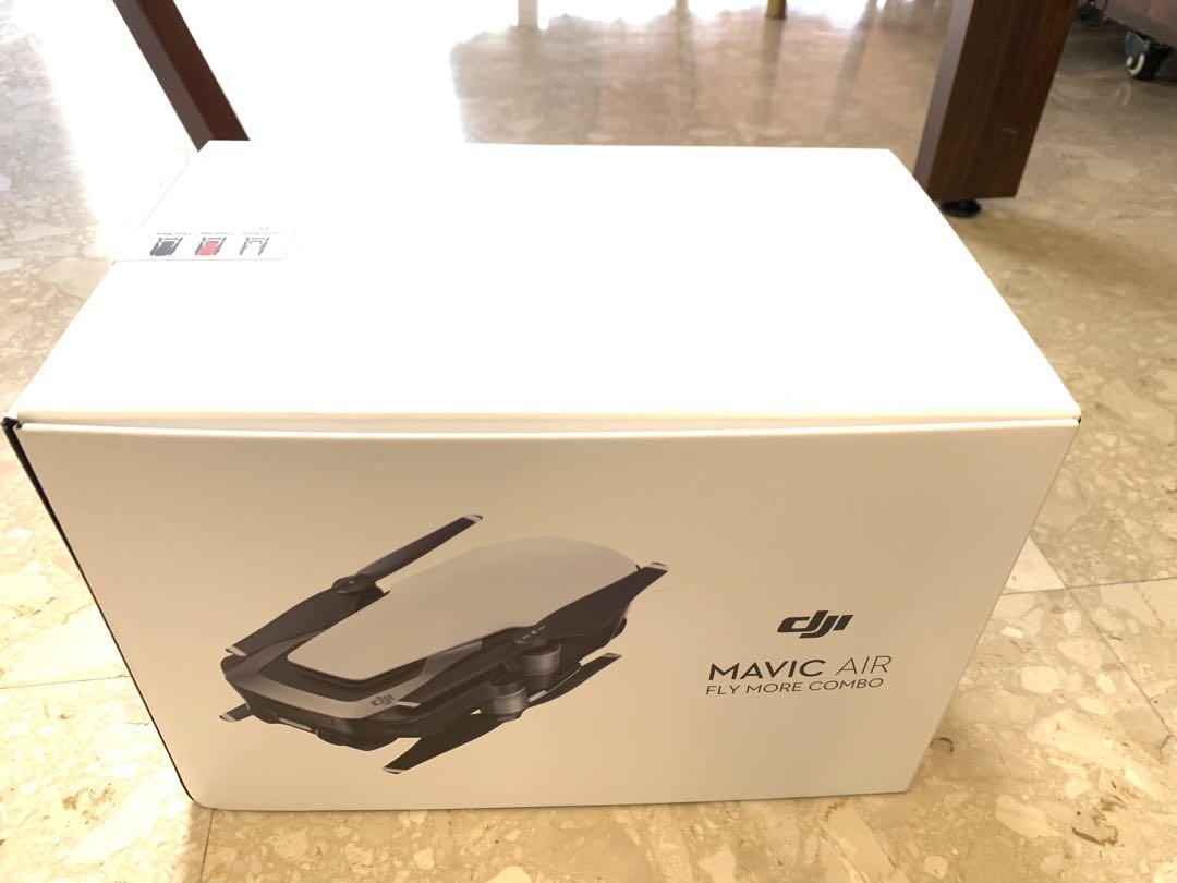 Dji Mavic Air Fly More Combo Artic White Photography Drones On Carousell