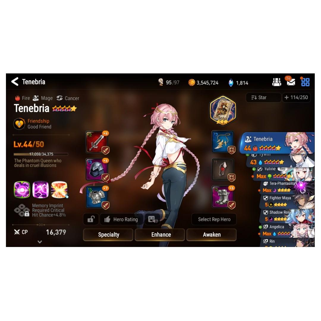 Epic Seven Account 3 Ssr Yufine Tenebria Tywin Shadow Rose Toys Games Video Gaming In Game Products On Carousell,New Ultra Hd Wallpaper Allu Arjun Photos Download