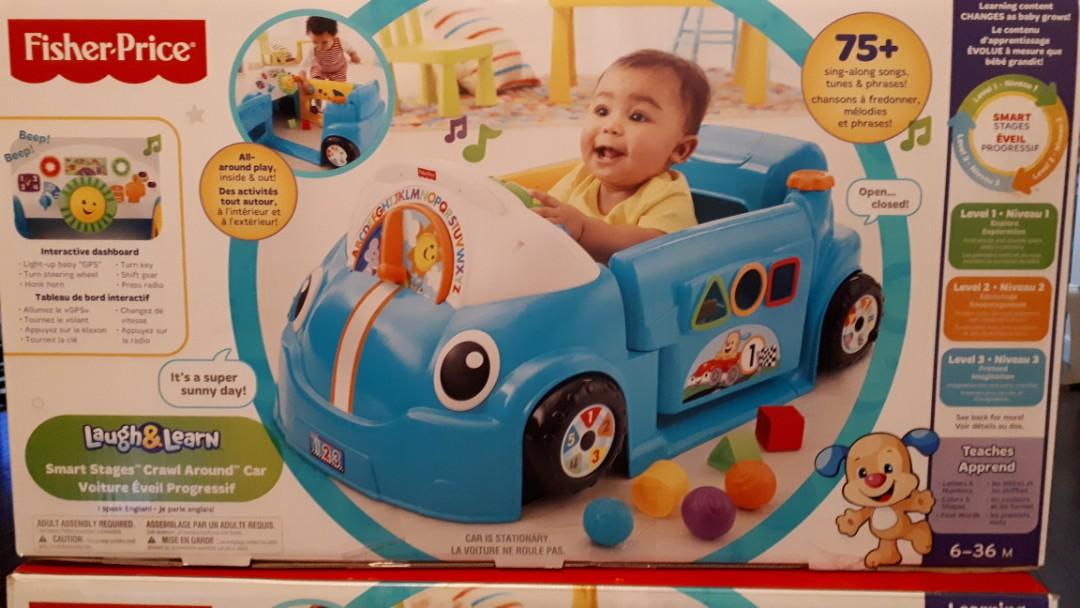 fisher price stationary car