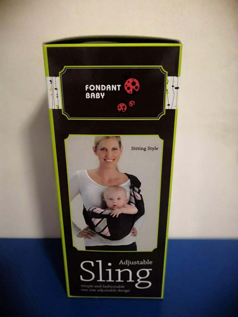 Fondant baby sling Babies Kids Going Out Carriers Slings on Carousell
