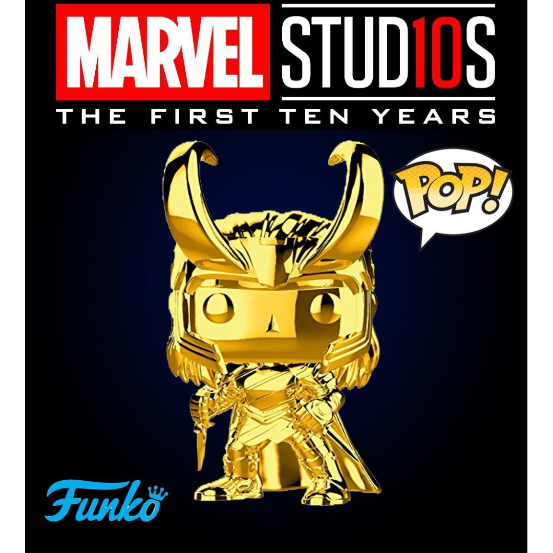 gold loki funko pop