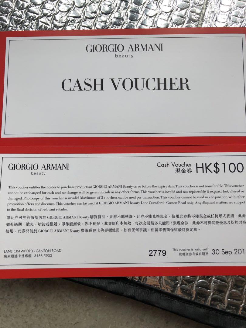 giorgio armani coupon