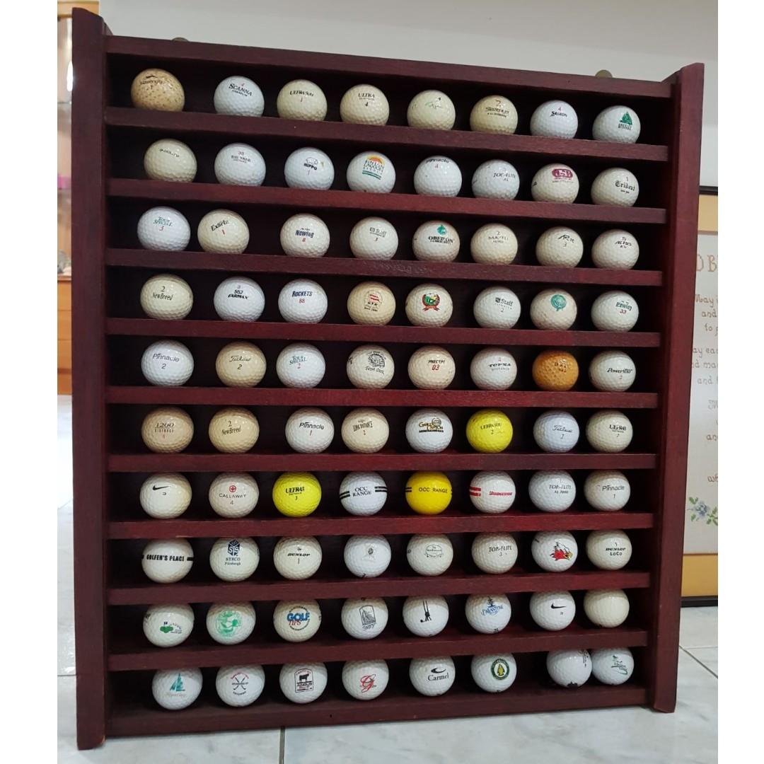 Golf Ball Display Cabinet Custom Made Sports Sports Games