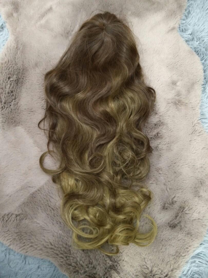 Honey X Chestnut Brown Ombre Wig Women S Fashion Accessories
