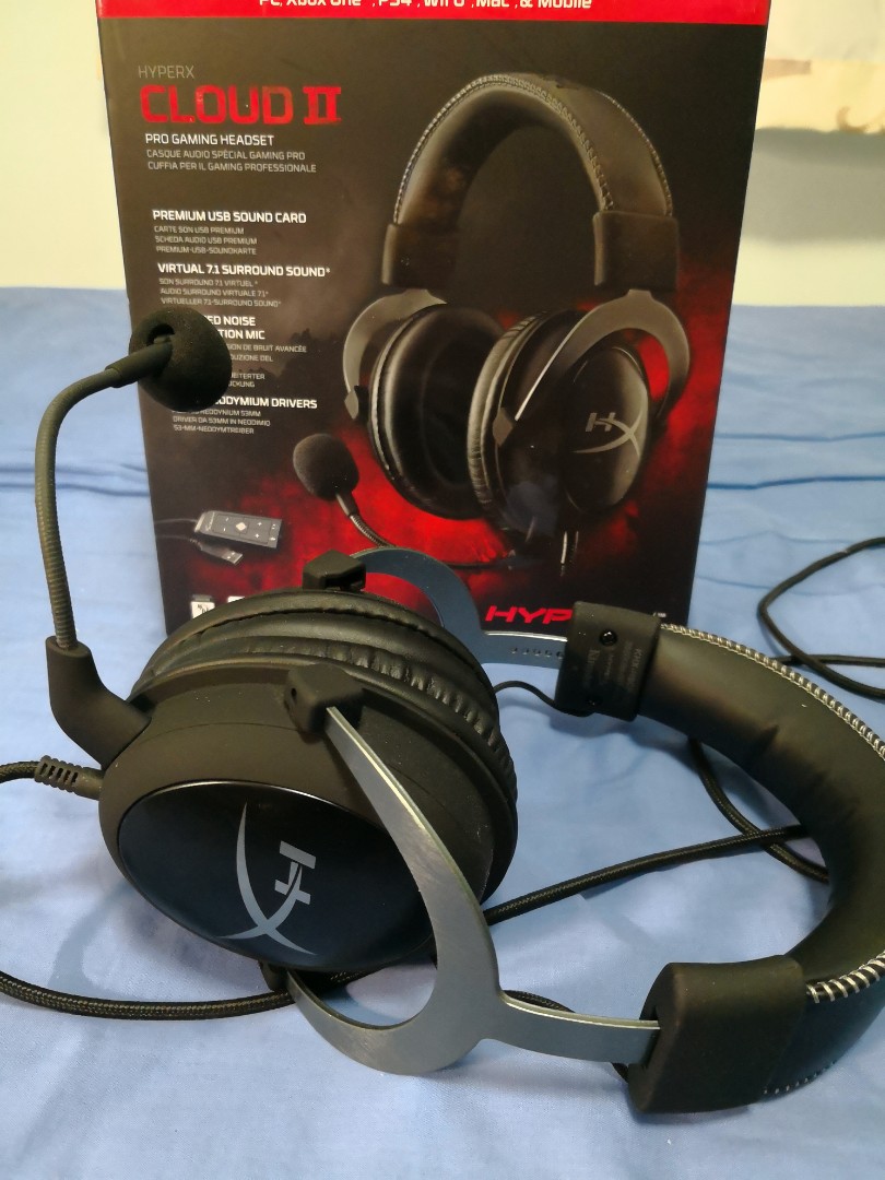HyperX Cloud 2 Pro Gaming Headset, Audio, Headphones \u0026 Headsets on Carousell