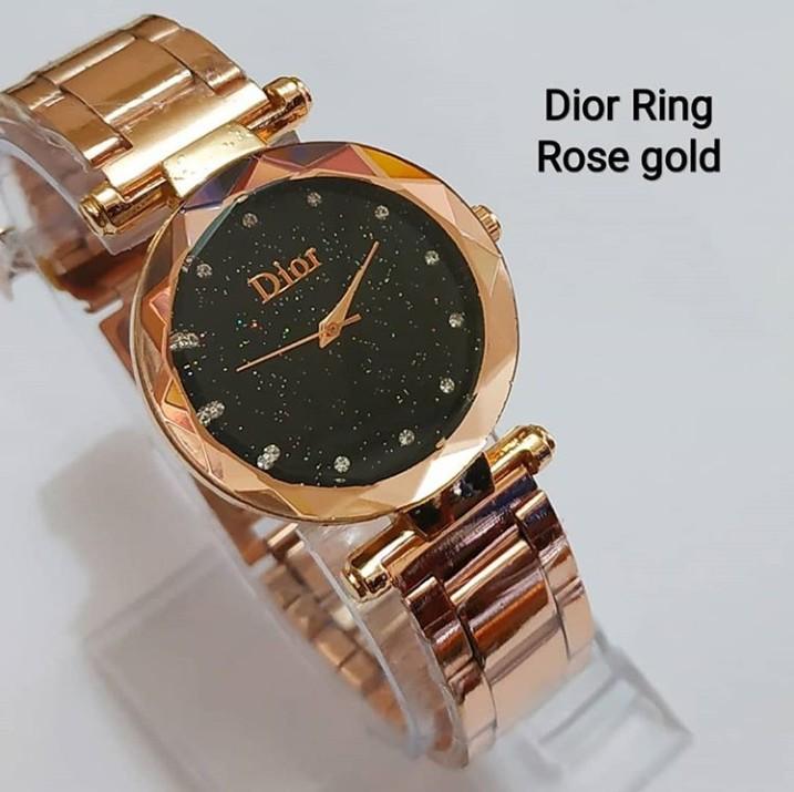  Jam  Tangan  Wanita  Rantai  Gold Koleksi Rina