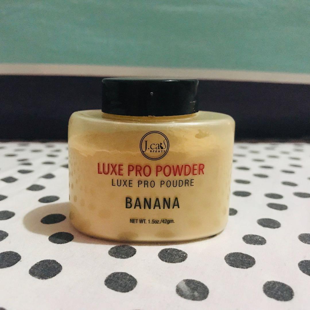 Jcat Beauty Luxe Pro Powder Banana On Carousell