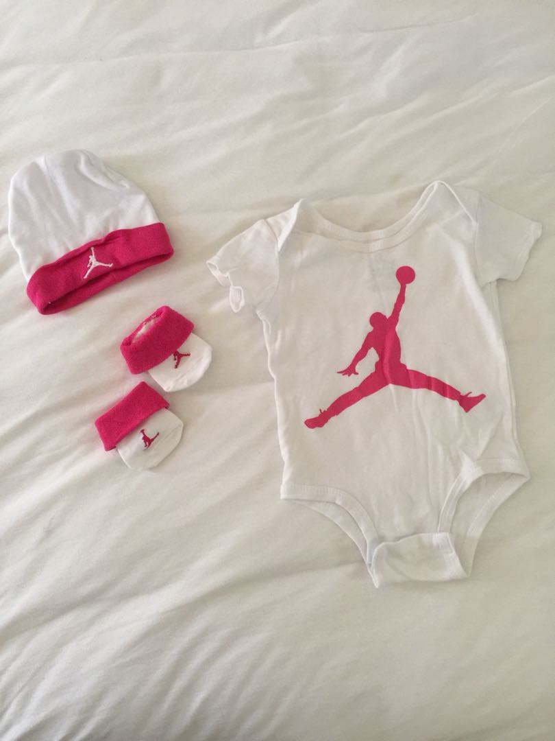 baby girl jordan onesies