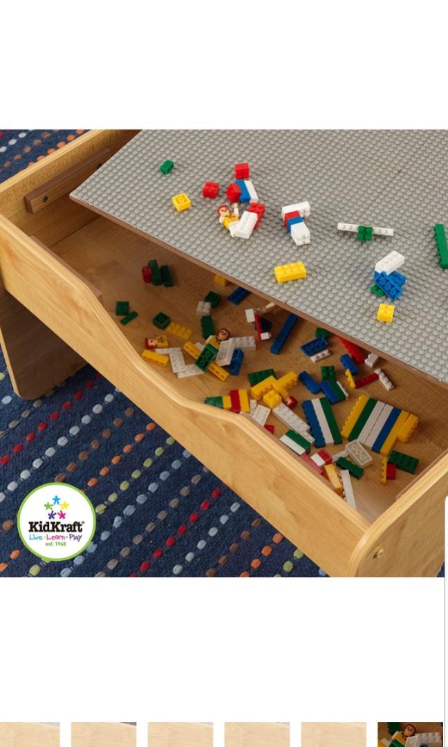 Kidkraft Lego Activity Coffee Table 2 In 1 Toy Storage Play Wooden - Kidkraft Lego Table With Storage Kidkraft Lego Activity Coffee Table 2 In 1 Toy Storage Play Wooden - Kidkraft Lego Table With Storage