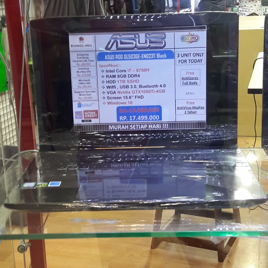 Kredit Asus Rog Gl503ge Laptop Bandung Electronics Computers