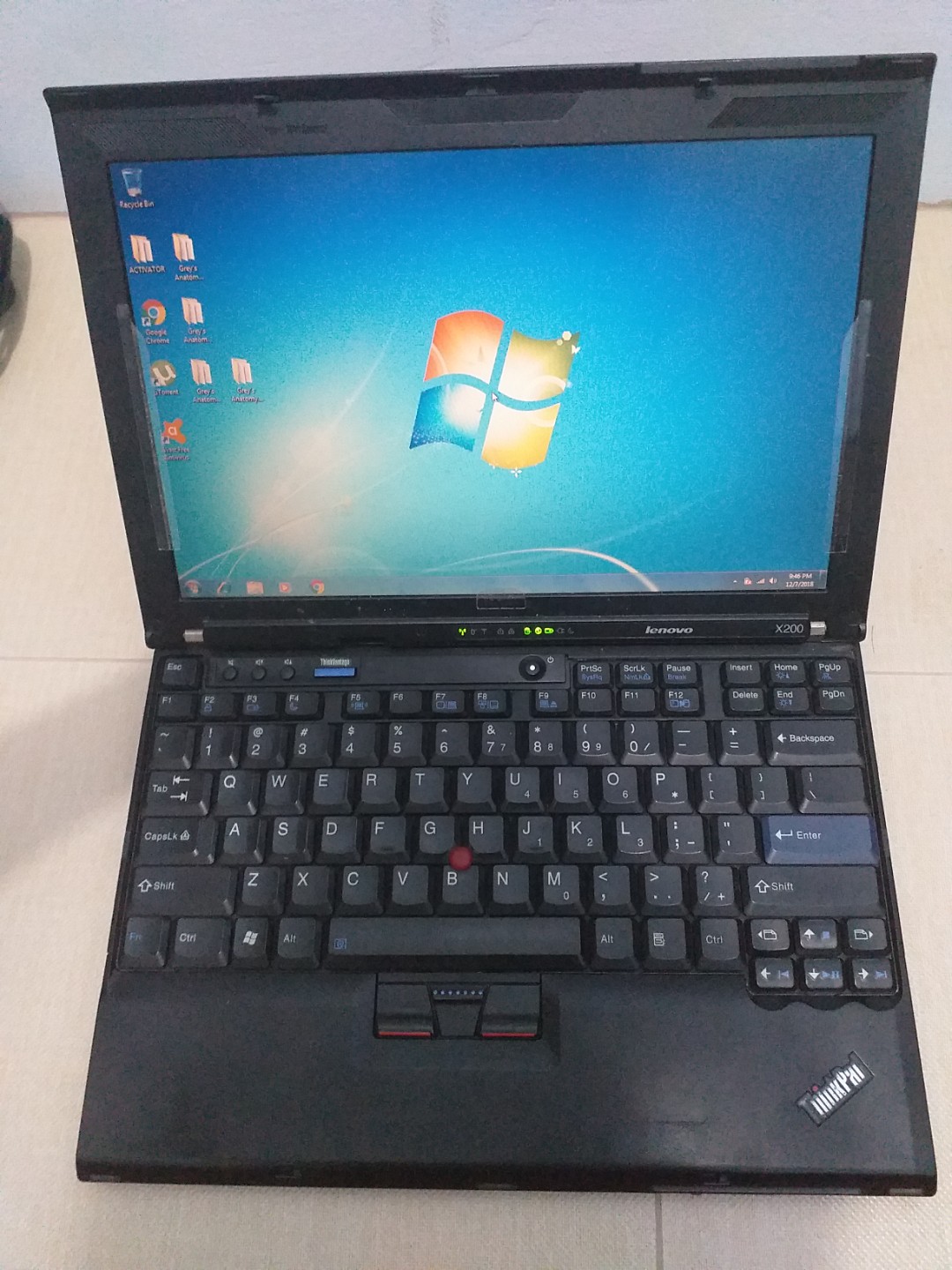 Lenovo ThinkPad X200, Computers & Tech, Laptops & Notebooks on Carousell