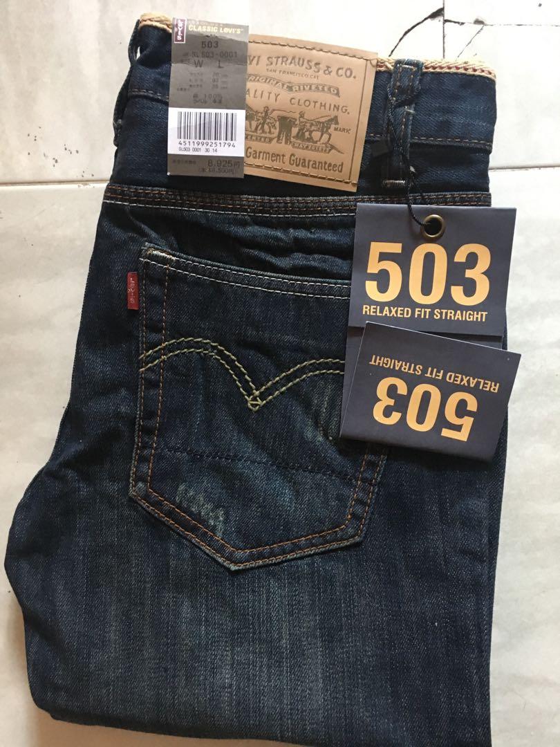 levis 503 relaxed fit straight