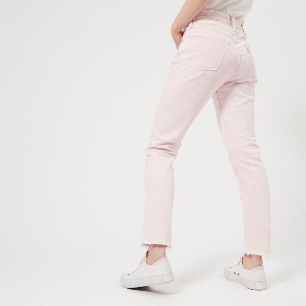 levis jeans pink