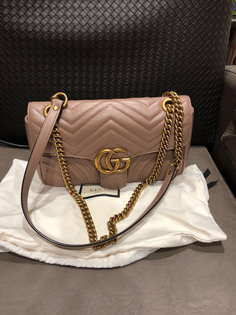 gucci marmont bag used