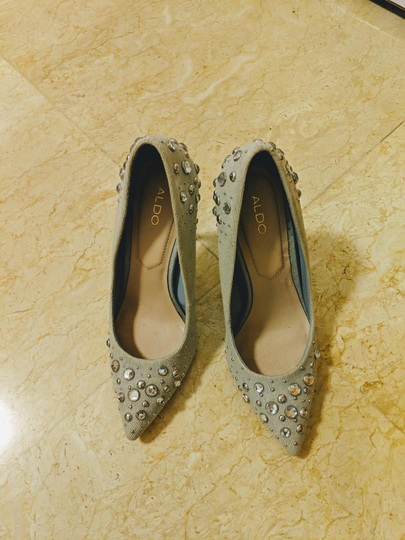 Aldo shop denim pumps