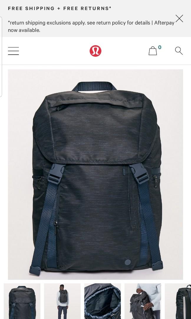 Command the day sales backpack lululemon