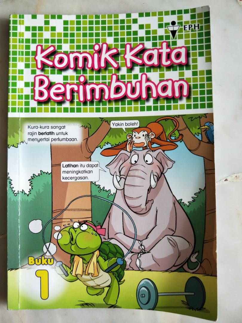 Malay Educational Comics Komik Kata Berimbuhan Books Stationery Children S Books On Carousell