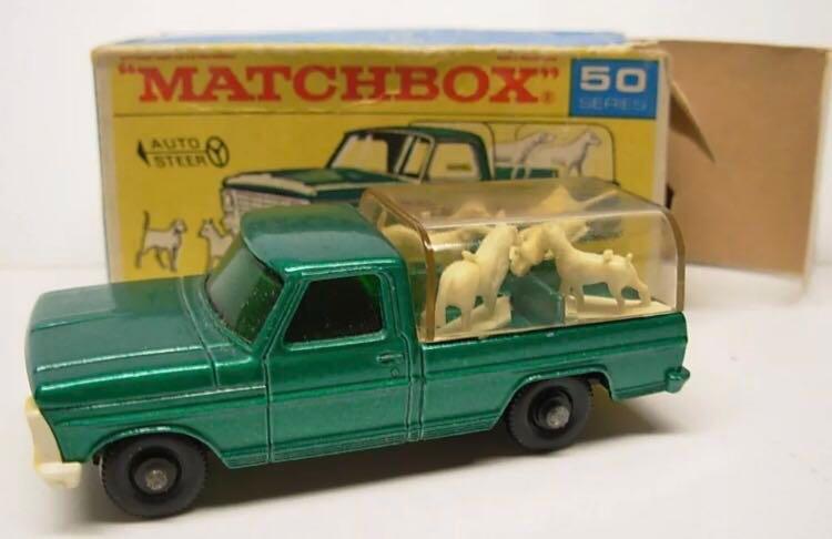 matchbox kennel truck 1968