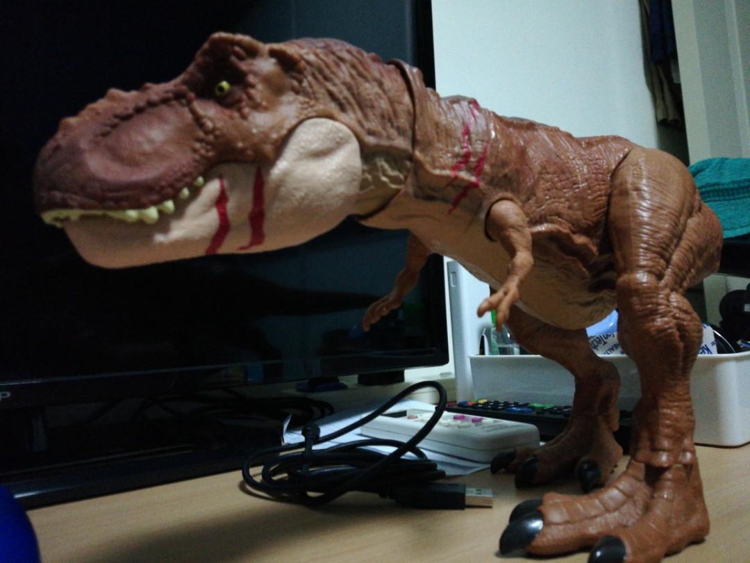 Jurassic world 2 fallen kingdom tyrannosaurus rex & monolophosaurus store