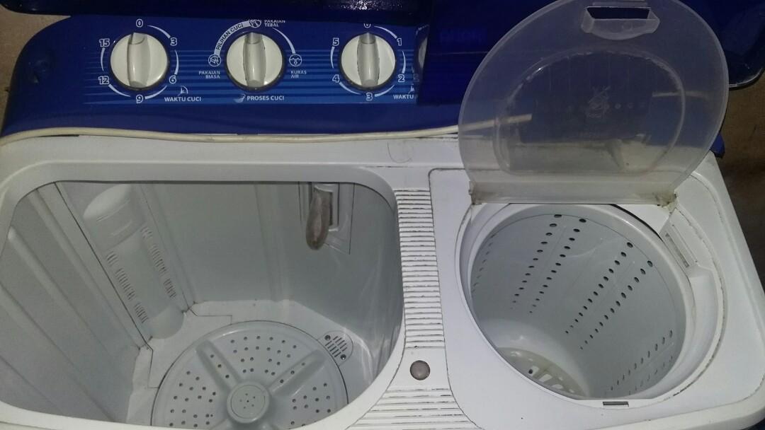 Mesin Cuci Akari Turbo Spin Perabotan Rumah Di Carousell