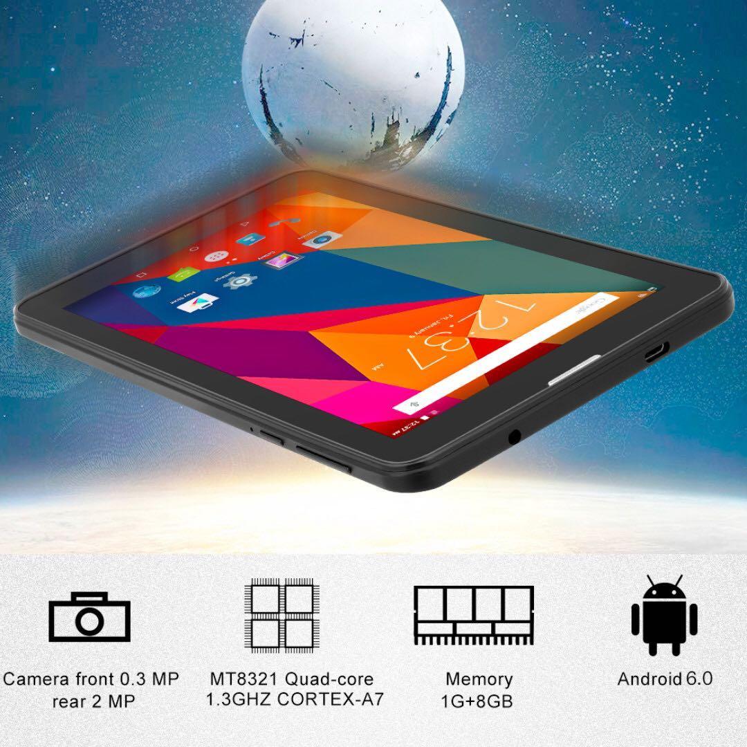 Yuntab 7 pollici Android Tablet PC Sbloccato PHABLET E706 con Dual SIM Card Slot, 