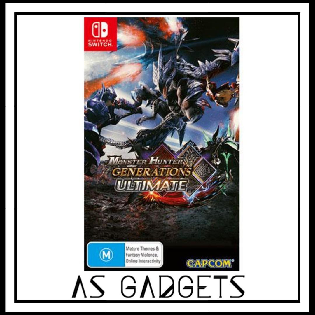 Monster hunter generations ultimate switch local co op hotsell