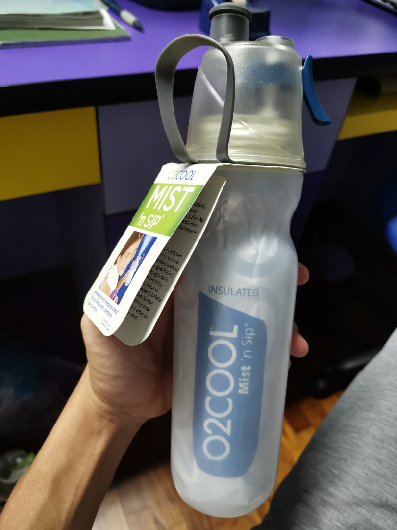 O2cool water bottle, Furniture & Home Living, Kitchenware & Tableware